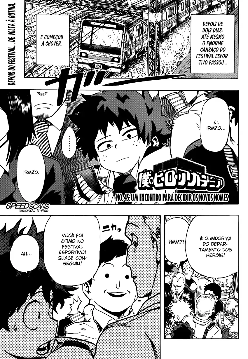 Boku no Hero Academia-Chapter 45